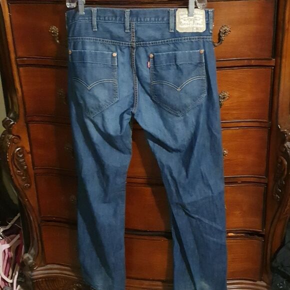 Men's Levi's 514 Original Riveted Jeans W38 L32 - Picture 4 of 4